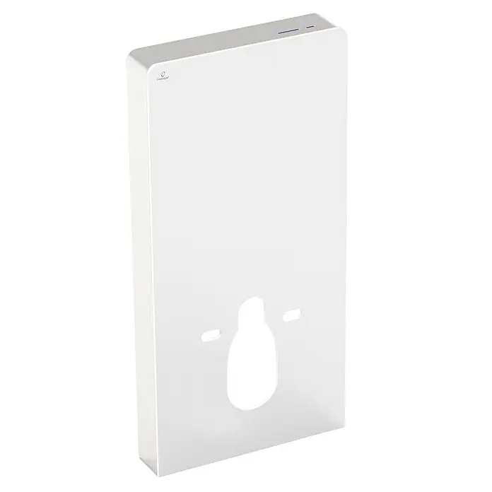 Camargue Sanitarni modul za zidnu WC školjku - Aktivacija senzora, 10,8 x 48,3 x 100 cm, Bijele boje - Dijagonalni pogled