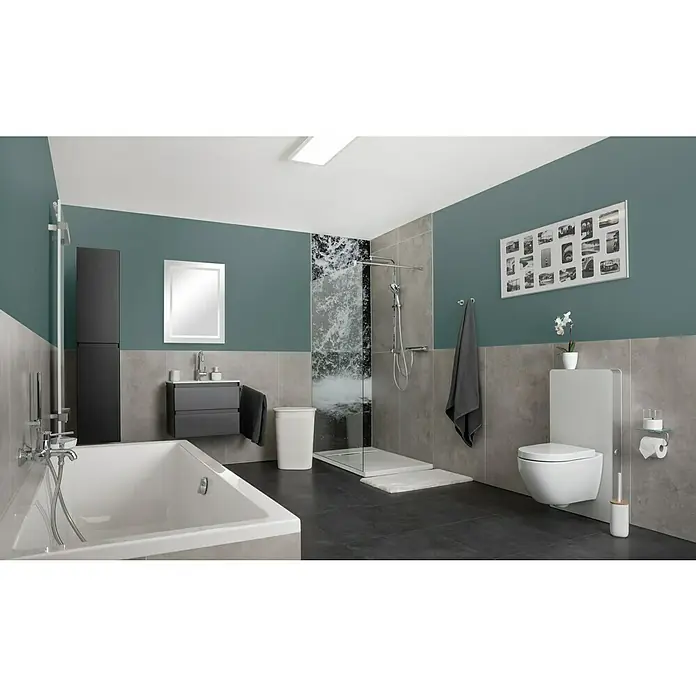 Camargue Sanitarni modul za zidnu WC školjku - Aktivacija senzora, 10,8 x 48,3 x 100 cm, Bijele boje - Živopisni prikaz