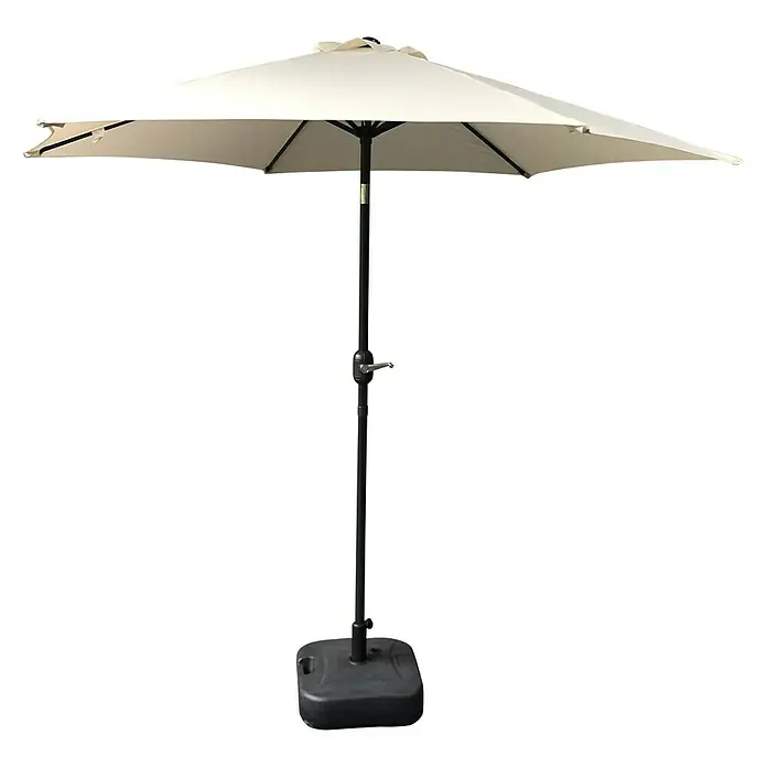 Parasol Arezzo - Crudo, Diámetro: 270 cm - Vista frontal