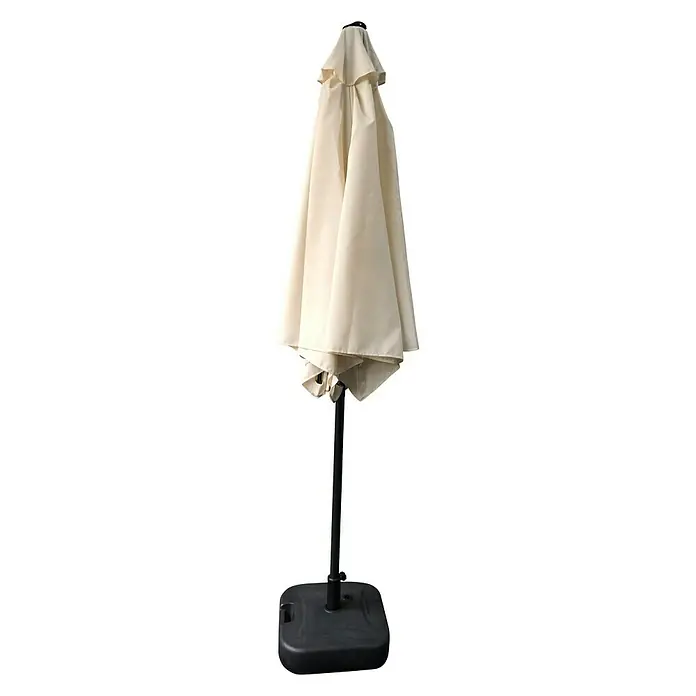 Parasol Arezzo - Crudo, Diámetro: 270 cm - Vista frontal