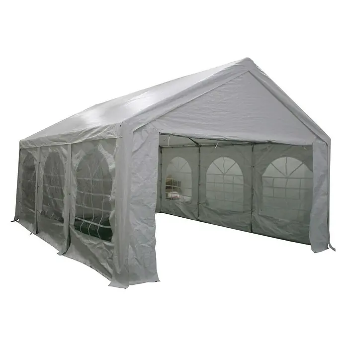 Carpa con laterales Jambi - L x An x Al: 600 x 300 x 282 cm - Vista angular