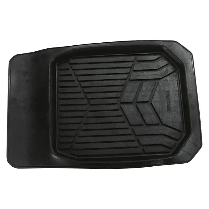 Carpoint Antislip-inlegmat Schaalmat Auto rubber 74 x 50 cm - Materiaal: Rubber, Kleur: Zwart - Top-down weergave