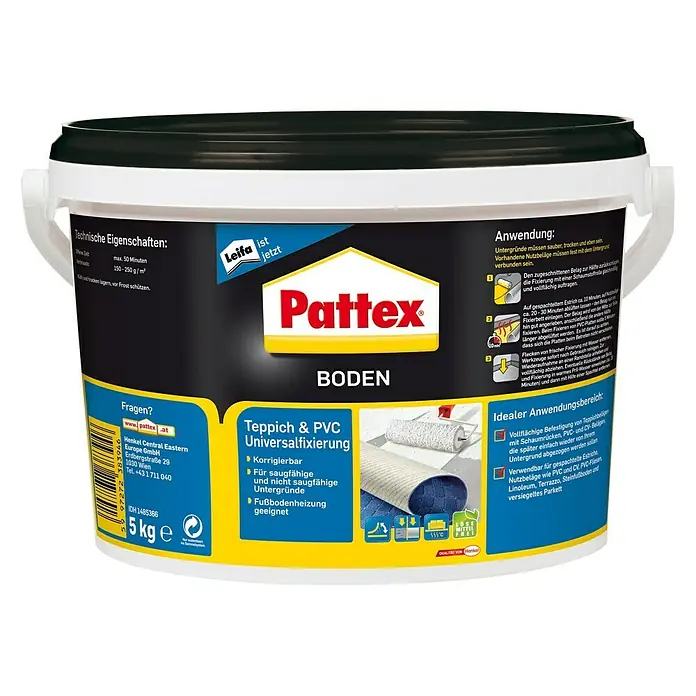 Pattex PVC- & Teppich-Kleber - Innen - Vorderansicht