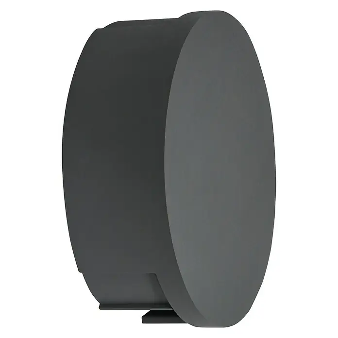Starlux LED-Außenwandleuchte Genua - 9 W, Anthrazit, IP54 - Rechte Seitenansicht