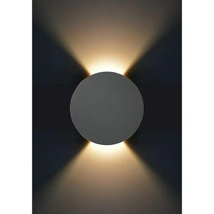 Starlux LED-Außenwandleuchte Genua - 9 W, Anthrazit, IP54 - Anwendungsbeispiel