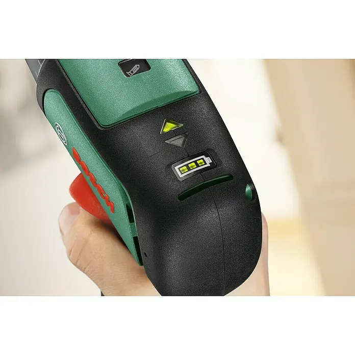 Bosch Akku-Schlagbohrschrauber EasyImpact 12 - 12 V, 1 Akku, 2 Ah, Leerlaufdrehzahl: 0 U/min - 1.300 U/min - Detailaufnahme