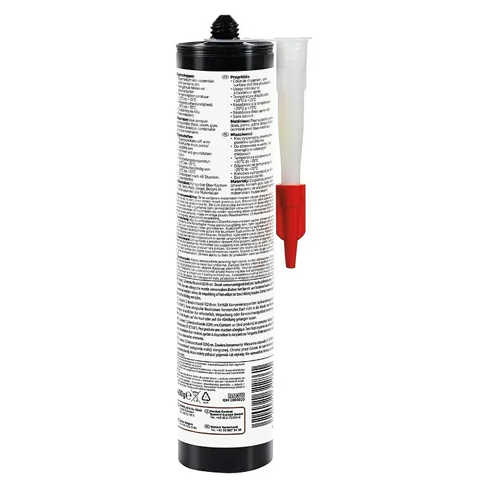 Pattex Classic Montagekleber - 400 g, Kartusche - Rückansicht