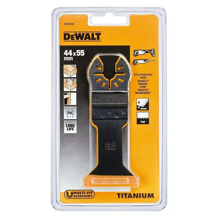 Dewalt Tauchsägeblatt DT20702 - Schnitttiefe: 55 mm - Vorderansicht