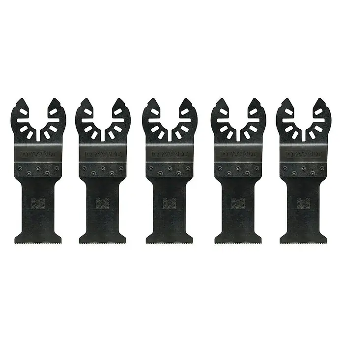 Dewalt Tauchsägeblatt-Set DT20723 - 5 Stk., Schnitttiefe: 43 mm - Vorderansicht
