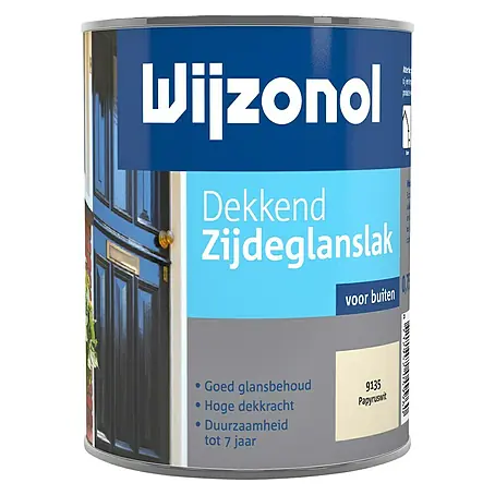 Wijzonol  Kleurlak Dekkend Zijdeglans 9135 Papyruswit