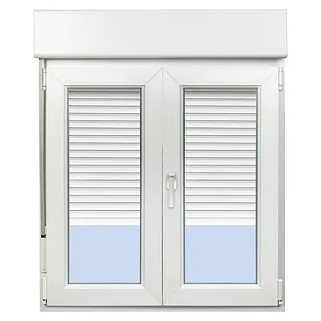 Solid Elements  Ventana de PVC 2 hojas practicable-oscilobatiente