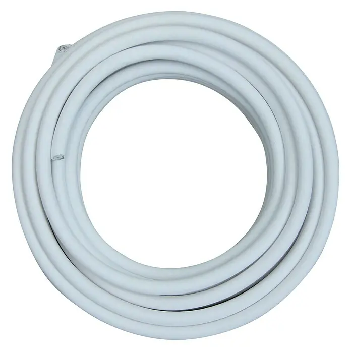 Electraline Cable para red CAT 5 - Largo: 50 m, Gris - Vista frontal