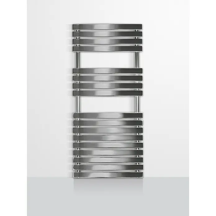 Cicsa Radiador toallero eléctrico Pukita - An x Al: 50 x 78,8 cm, Plateado, Toallero - Foto ambiente