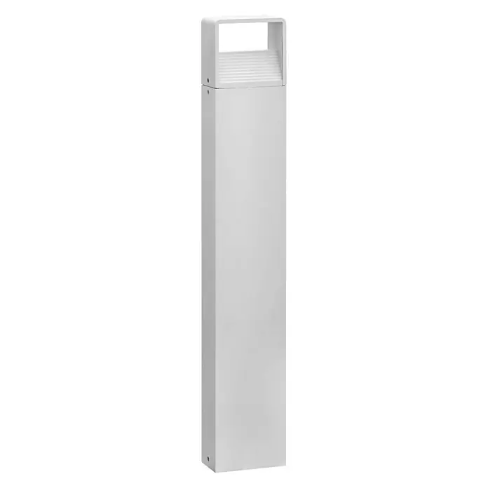 Eglo Doninni Baliza exterior LED - 6 W, Blanco, Altura: 80 cm, IP44 - Vista angular