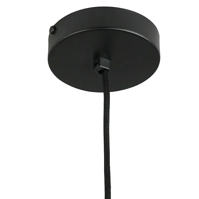 Lámpara colgante redonda Eric bulb - 20 W, Ø x Al: 250 mm x 35 cm, E27 - Primer plano