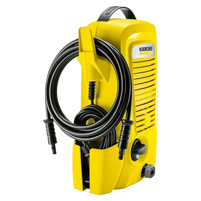 Kärcher Hochdruckreiniger K2 Universal Home - 1.400 W, Max. Druck: 110 bar, Fördermenge: 360 l/h - Diagonale Ansicht