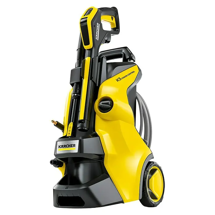 Kärcher Hochdruckreiniger K5 Power Control Flex - 2.100 W, Max. Druck: 145 bar, Fördermenge: Max. 500 l/h - Diagonale Ansicht