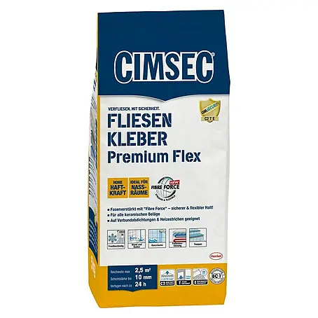 Cimsec  Fliesenkleber Premium Flex