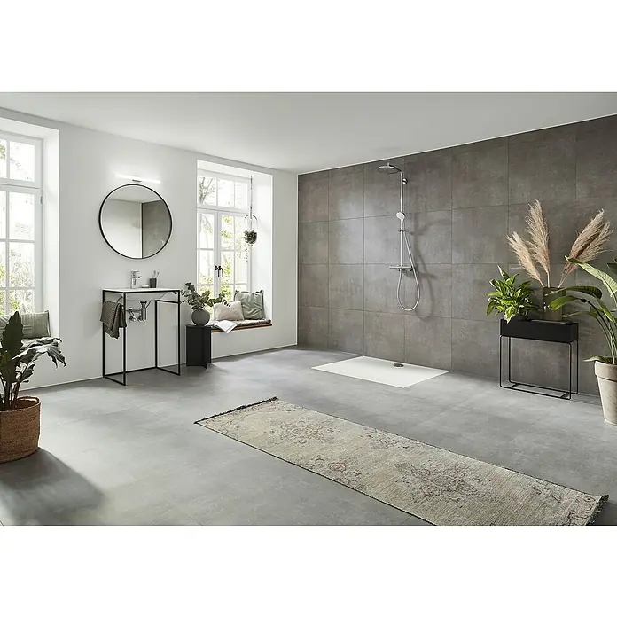 Hansgrohe Crometta Sustav tuš garniture Crometta S 240 Vario - Razmak provrta: 103,4 cm, Broj vrsta mlaza: 2 Kom., Krom - Živopisni prikaz