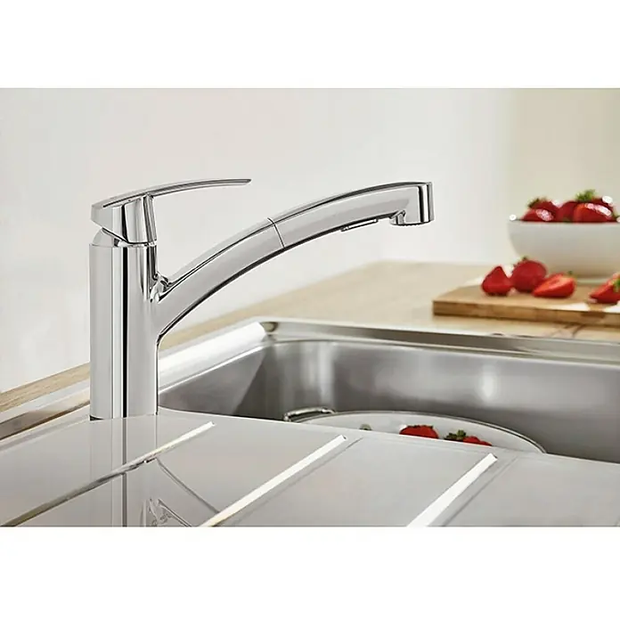 Grohe Start Slavina za sudoper - Krom, Sjaj, okretni izljev - Detaljan prikaz