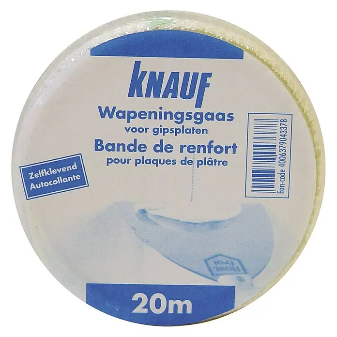 Knauf Wapeningsgaas 20 m - 5 x 200 cm - Vooraanzicht