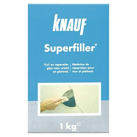 Knauf  Vul- en egalisatiegips Superfiller 1 kg