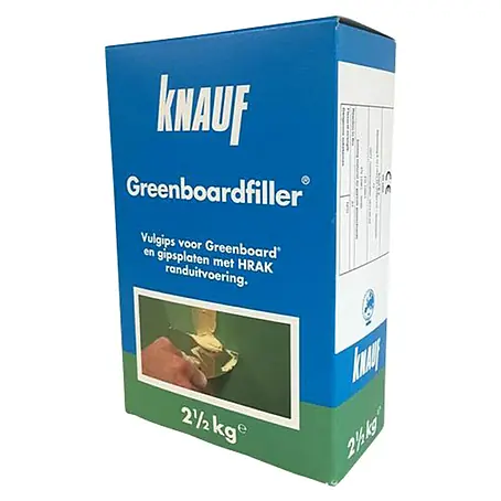 Knauf  Vul- en egalisatiegips Greenboardvuller 2,5 kg
