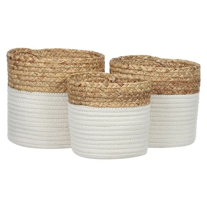 Cesta redonda Torba - Ø x Al: 18 x 19 cm - Vista frontal