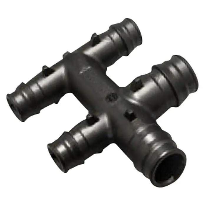 Isoltubex Distribuidor expansión - 25 x 20 x 16 x 16 mm, Polifenilsulfona (PPSU) - Vista angular