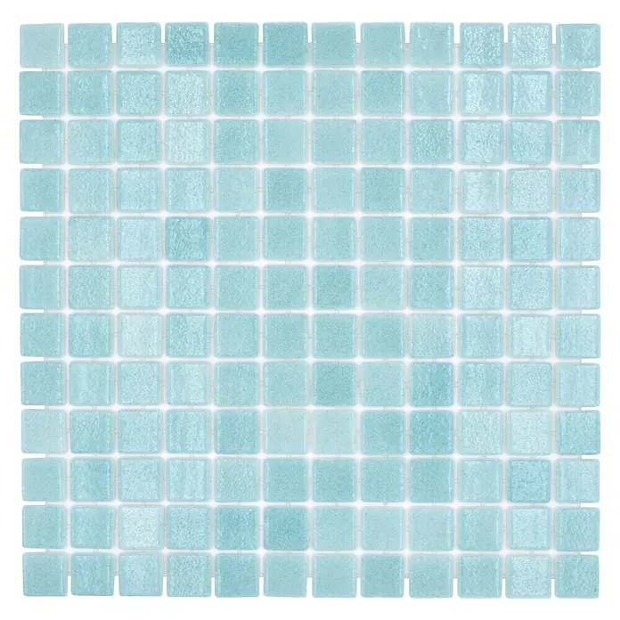 Mosaikfliese Eco Niebla VP503PAT - 31,6 x 31,6 cm, Grün, Matt - Draufsicht