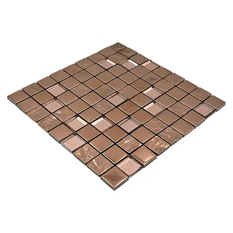 Mosaikfliese Quadrat Crystal XCM 32BR1