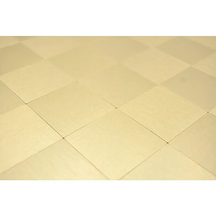 Selbstklebemosaik SAM 4GO99 - 30,5 x 30,5 cm, Aluminium, Gold - Detailaufnahme