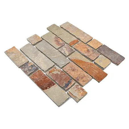 Mosaikfliese Brick Split Face