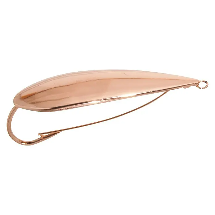 Westline Blinker Weed Spoon - Kupfer, 11 g - Diagonale Ansicht