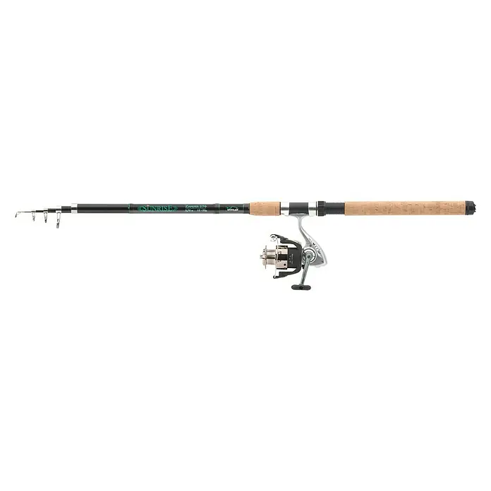 Westline Sunrise II Hengelset - Lengte hengel: 2,7 m, Werpgewicht: 15 - 55 g, Snoekbaars - Zijaanzicht links