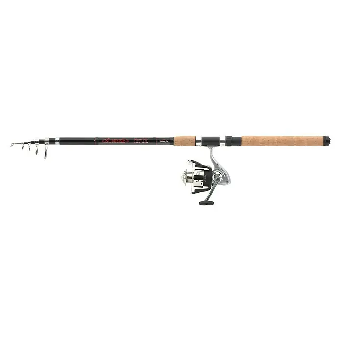 Westline Sunrise II Angel-Set - Länge Rute: 3 m, Wurfgewicht: 30 - 90 g, Hecht - Linke Seitenansicht