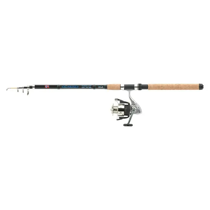 Westline Sunrise II Hengelset Norway - Lengte hengel: 2,4 m, Werpgewicht: 100 - 200 g - Zijaanzicht links