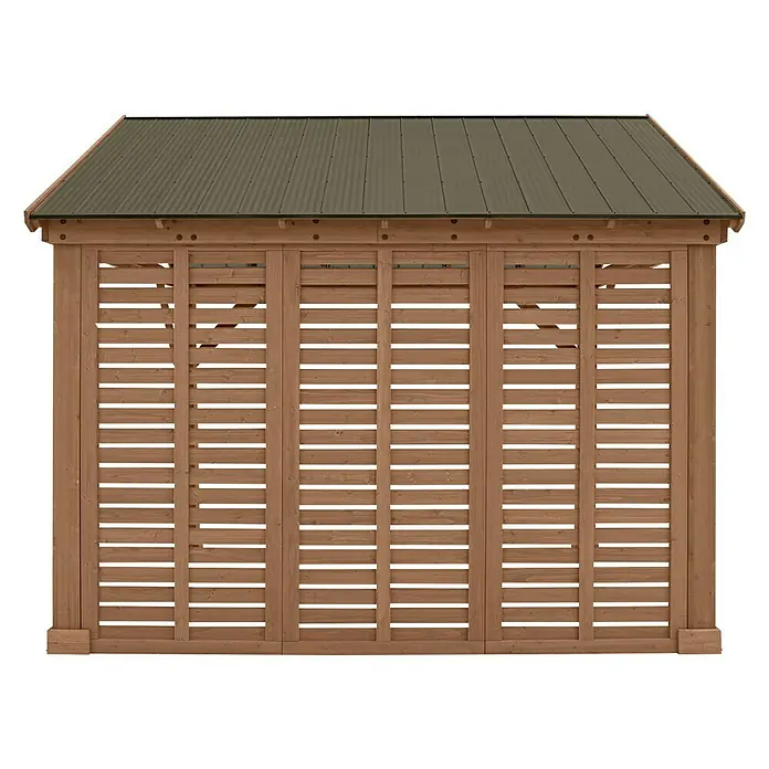Westmann Pavillon-Seitenwand - Passend für: Westmann Pavillon Yukon 14 x 12, Holz - Rechte Seitenansicht