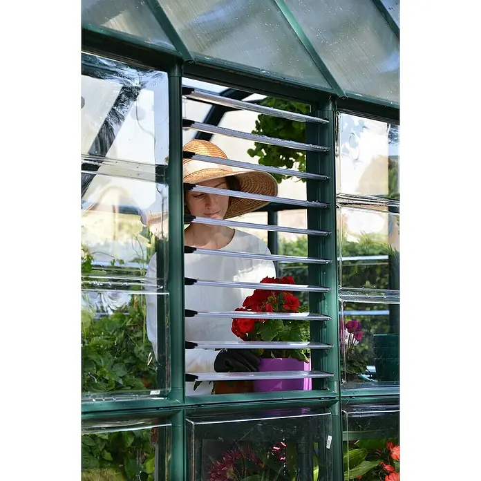 Rion Lamellen-Wandfenster -  - Detailaufnahme