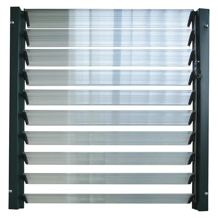 Rion Lamellen-Wandfenster -  - Vorderansicht
