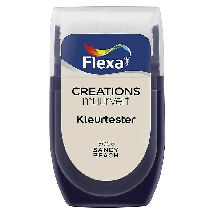 Flexa Creations Kleurtester - Sandy Beach, 30 ml - Vooraanzicht