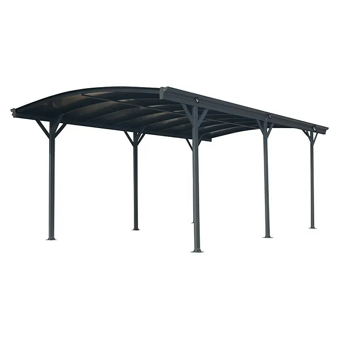 Westmann Nadstrešnica za auto Premium - 505 x 300 x 220 cm - Dijagonalni pogled
