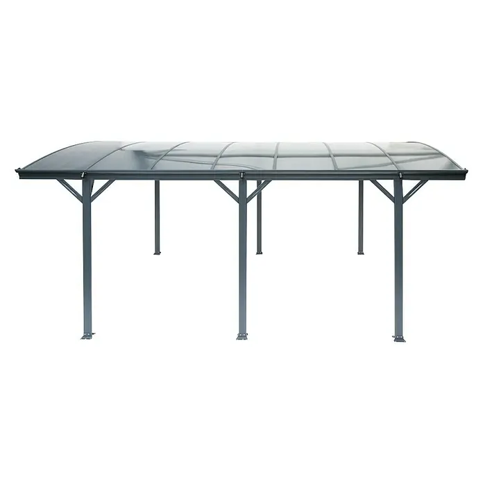 Westmann Nadstrešnica za auto Premium - 505 x 300 x 220 cm - Pogled s lijeve strane