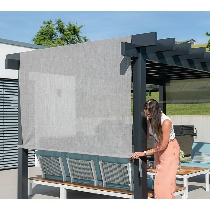 Sojag Pergola 10x16 - L x T: 495 x 295 cm, Textil - Anwendungsbeispiel