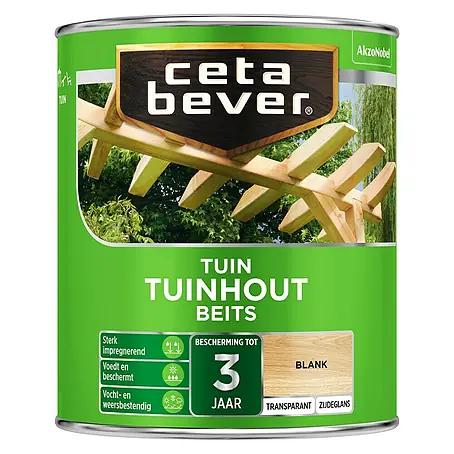 Cetabever  Houtbeits Transparant Blank