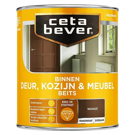 Cetabever  Beits voor kozijnen en deuren Transparant AC 0118 Wengé