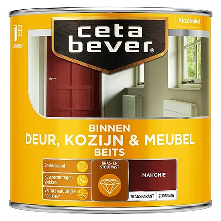 Cetabever  Beits voor kozijnen en deuren Transparant AC 0145 Mahonie