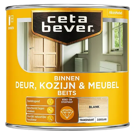 Cetabever  Beits voor kozijnen en deuren Transparant AC 0103 Blank
