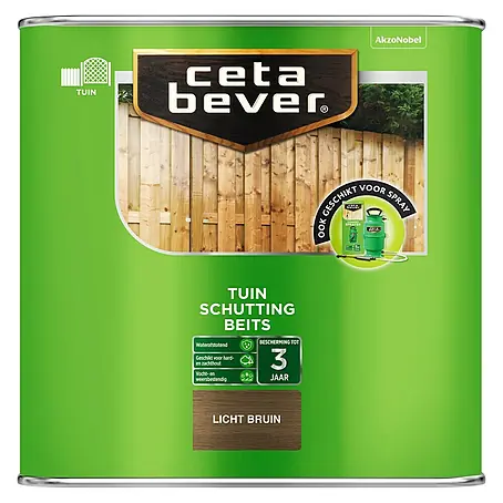 Cetabever  Schuttingbeits Licht Bruin