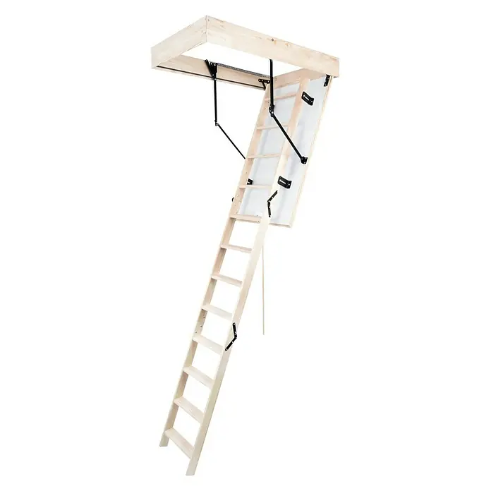 Meisterholz Tavanske stepenice - D x Š: 120 x 70 cm, Toplinska izolacija: 1,22 W/m²K - Dijagonalni pogled